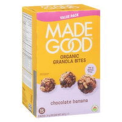 MADE GOOD - Chocolate Banana Granola Minis, 15 Each