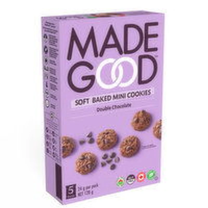 MADE GOOD - Double Chocolate Soft Baked Mini Cookies, 5 Each