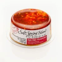 Salt Spring Island Cheese - Hot Chili Soft Goat Cheese, 150 Gram