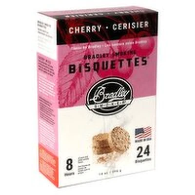 Bradley - Smoking Bisquettes, Cherry Flavour, 24 Each