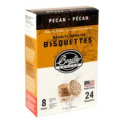 Bradley - Smoking Bisquettes, Pecan Flavour, 24 Each