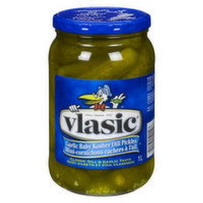 Vlasic - Pickles, Garlic Baby Kosher Dill, 1 Litre