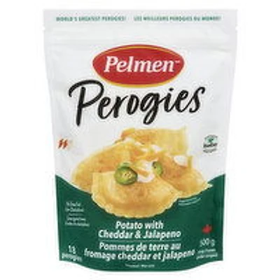 Pelmen - Perogies, Potato with Cheddar& Jalapeno, 500 Gram