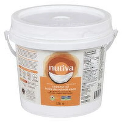 Nutiva - Coconut Oil, Organic Refined, 3.79 Litre