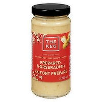 The Keg - Prepared Horseradish - Extra Hot, 250 Millilitre