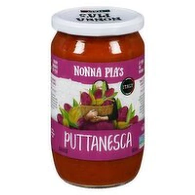 Nonna Pia's - Puttansca Pasta Sauce, 660 Millilitre