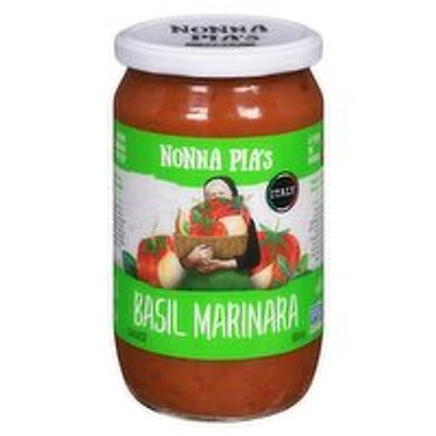 Nonna Pia's - Basil Marinara Sauce, 660 Millilitre