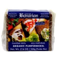Bavarian - Organic Pumpernickel Bread, 500 Gram