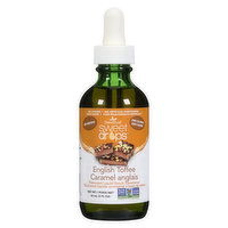 SweetLeaf - Stevia Drops Liquid Sweetener - English Toffee, 60 Millilitre