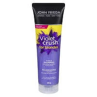 JOHN FRIEDA - Violet Crush Purple Shampoo for Blondes, 250 Millilitre