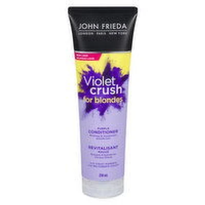 JOHN FRIEDA - Violet Crush Purple Conditioner for Blondes, 250 Millilitre