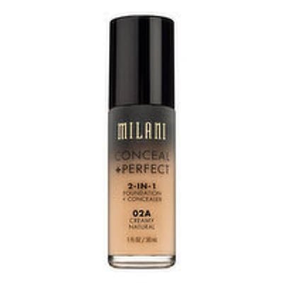 MILANI - Conceal + Perfect 2-In-1 Foundation and Concealer - Creamy Natural, 30 Millilitre