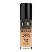 MILANI - Conceal + Perfect 2-In-1 Foundation and Concealer - Creamy Natural, 30 Millilitre