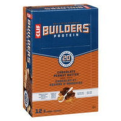 CLIF - Builder's Protein Bars Peanut Butter, 12 Each