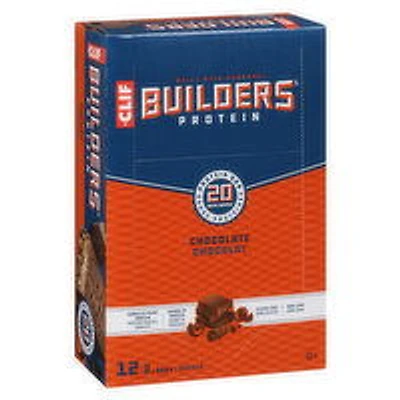 Clif - Builder's Protein Bars - Chocolate, 12 Each