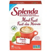 Splenda - Monk Fruit Packets, 80 Each