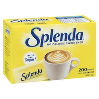 Splenda - No Calorie Sweetener Packets, 200 Each