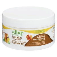 Alba - Body Cream - Kukui Nut, 184 Gram