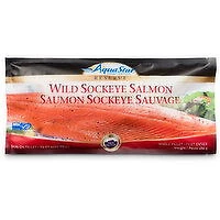 Aqua Star - Wild Sockeye Salmon Fillet, Frozen, 454 Gram