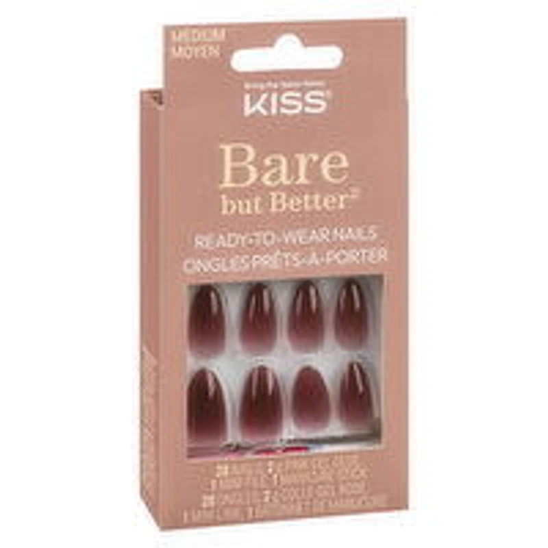 Kiss - Bare but Better Ready-To-Wear-Nails - Chemistry, 1 Each