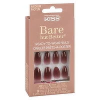 Kiss - Bare but Better Ready-To-Wear-Nails - Chemistry, 1 Each