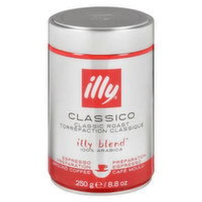 Illy - Classico Espresso Ground Coffee, 250 Gram