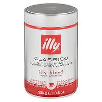 Illy - Classico Espresso Ground Coffee, 250 Gram