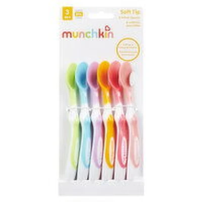Munchkin - Soft-Tip Infant Spoons, 6 Each