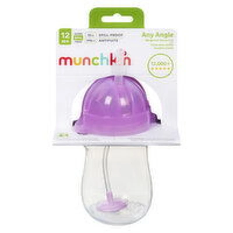 Munchkin - Weighted Straw Cup - Any Angle Click Lock 12+ M, 1 Each