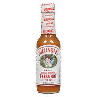 Melindas - Extra Hot Hot Sauce (glass), 148 Gram