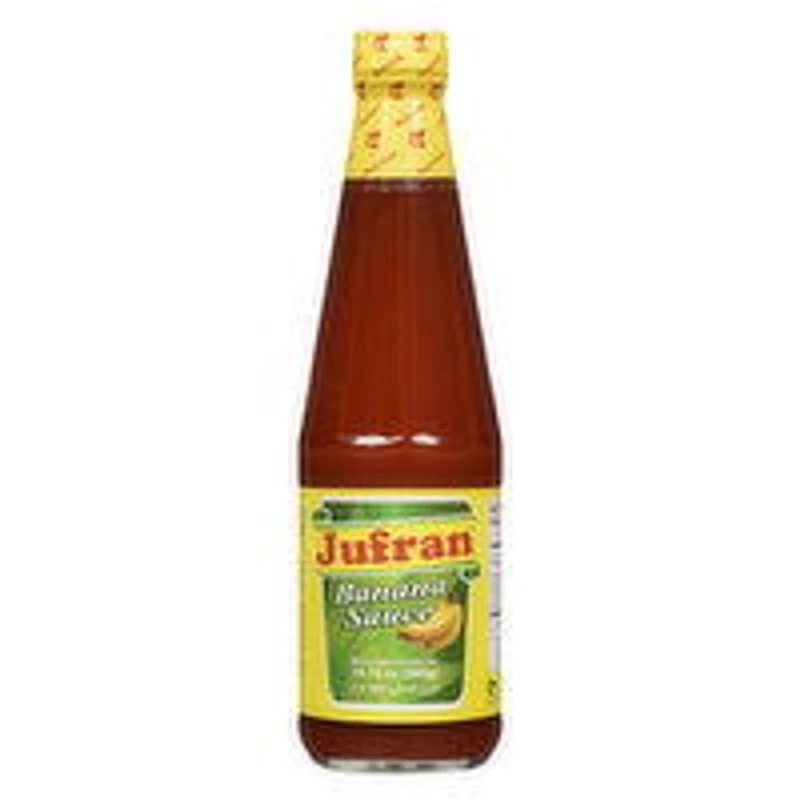 Jufran - Banana Sauce Regular, 560 Gram