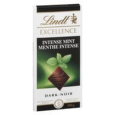 Lindt - Excellence Family Bar Intense Mint, 100 Gram