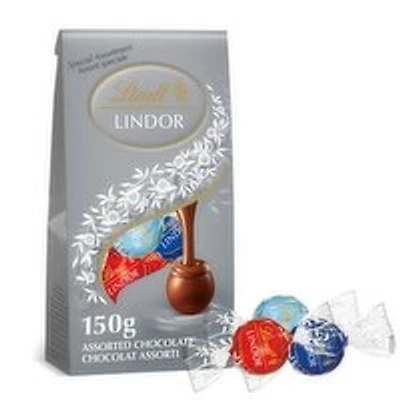 Lindt - Lindor Limited Edition Assorted Bag, 150 Gram