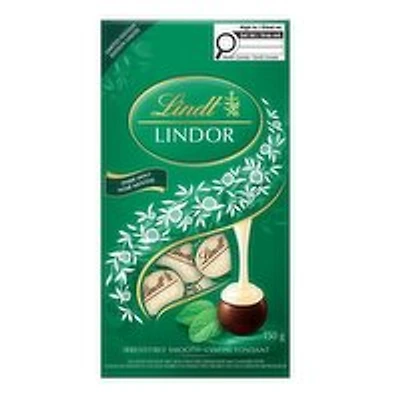 Lindor - Dark Chocolate Mint Bag, 150 Gram