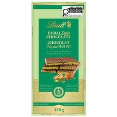 Lindt - Dubai Style Milk Chocolate, 150 Gram