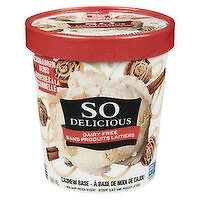 So Delicious - Non Dairy Frozen Dessert - Cinnamon Cookie Dough, 500 Millilitre