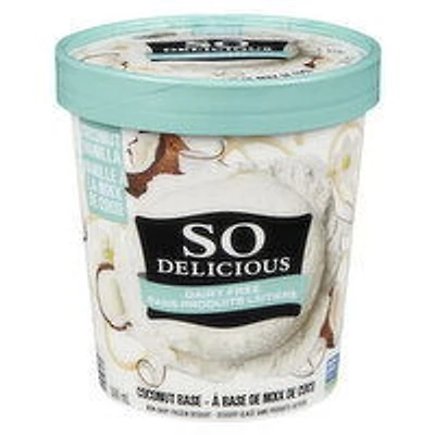So Delicious - Coconut Based Dessert Vanilla Bean, 500 Millilitre