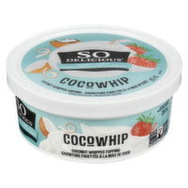 So Delicious - Coco Whip- Plant-Based Coconut Whipped Topping, 255 Millilitre