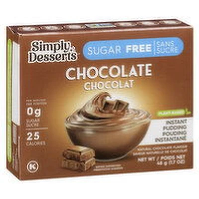 Simply Delish - Smply Dssrts Instant Chocolate Pudding, 48 Gram
