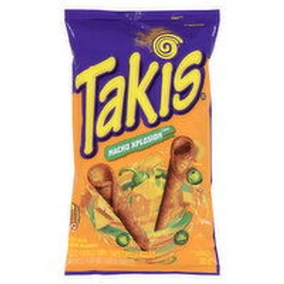 Takis - Rolled Tortilla Chips, Nacho Xplosion, 280 Gram