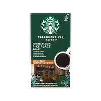 Starbucks - VIA Instant Coffee, Pike Place Roast, 8 Each