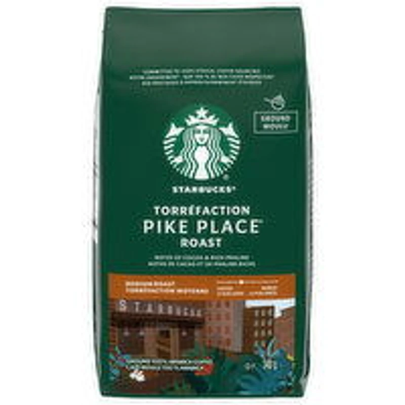 Starbucks - Pike Place Ground Coffee, Medium Roast, 340 Gram