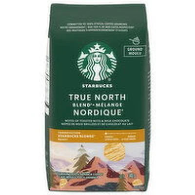 Starbucks - True North Blend Ground Coffee, Blonde Roast, 340 Gram