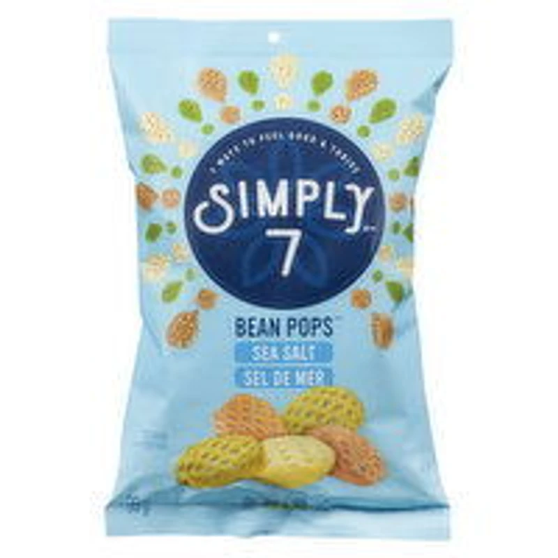 Simply 7 - Bean Pops Sea Salt, 99 Gram