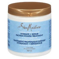 Shea Moisture - Hydrate + Repair Protein Power Treatment, Honey & Yogurt, 237 Millilitre
