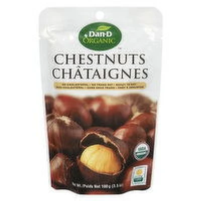 Dan-D Pak - Organic Chestnuts, 100 Gram