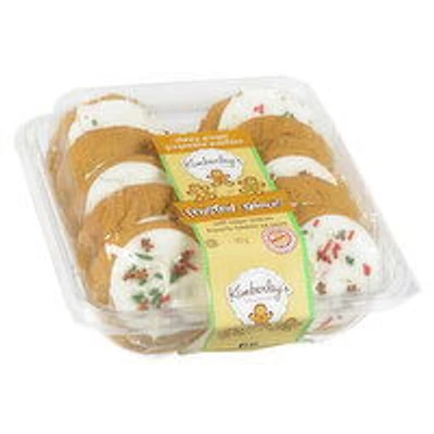 Kimberley's - Chewy Ginger Frosted Soft Sugar Cookies, 383 Gram