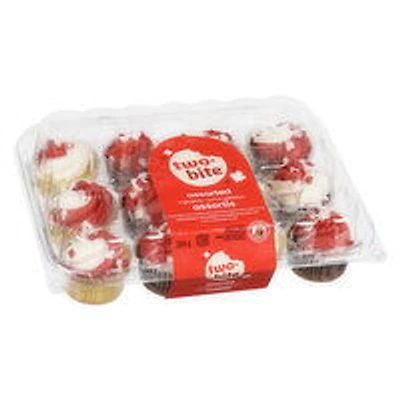 Two-Bite - Assorted Cupcakes - Canada Day, 12 Each