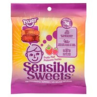Huer - Sensible Sweets Fruity Fish - Low Sugar, 50 Gram