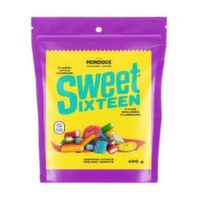Sweet Sixteen - Assorted Licorice, 400 Gram